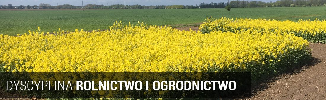 DYSCYPLINA ROLNICTWO I OGRODNICTWO