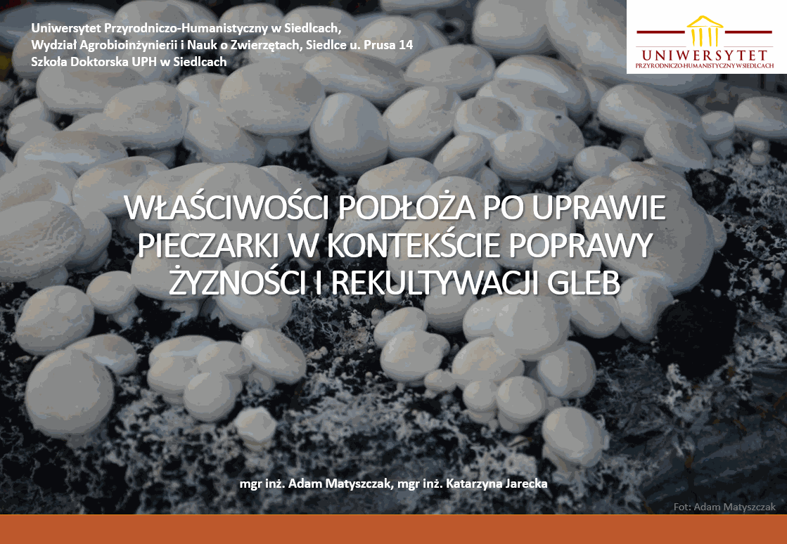 Oglnopolska Konferencja Naukowa Europejskie wyzwania w zakresie oceny i ochrony glebczI