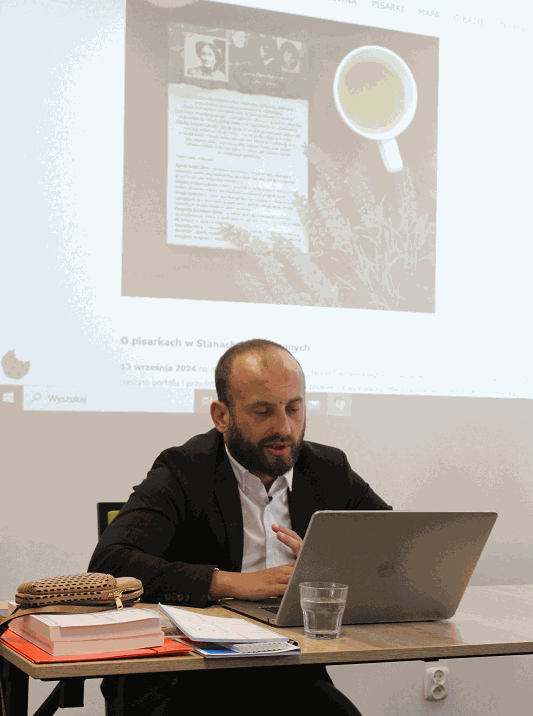 Mgr Jacek Drążkiewicz na VII Białostockiej Letniej Szkole Historii Kobiet Drążkiewicz seminarium