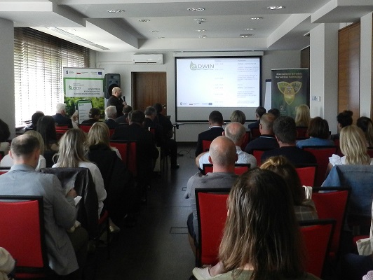 Adam Matyszczak, M.Sc., during the conference Matyszczak konferencja